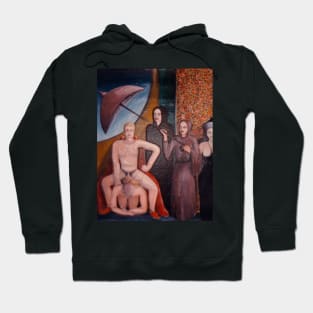 nec tophyll necro naif painting Hoodie